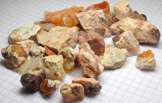 Fire Opal - 454.5ct - Hand Select Gem Rough - prettyrock.com