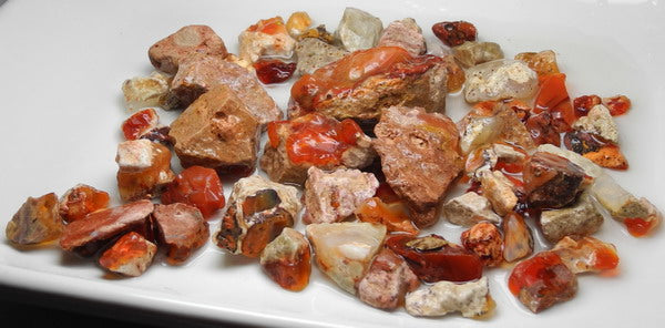 Fire Opal - 620.5ct - Hand Select Gem Rough - prettyrock.com