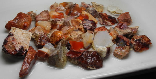 Fire Opal - 488.5ct - Hand Select Gem Rough - prettyrock.com