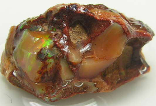 Fire Opal - 18ct - Hand Select Gem Rough - prettyrock.com
