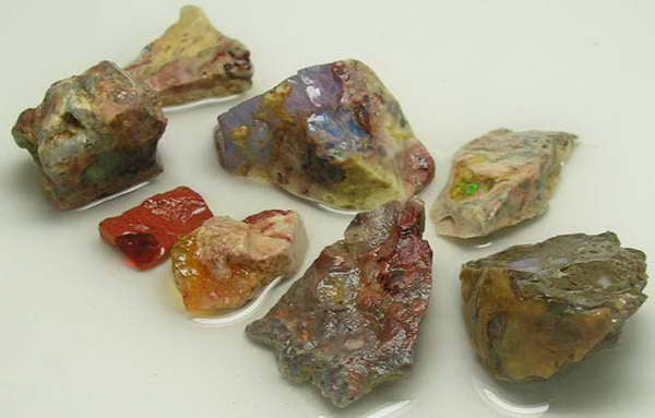 Fire Opal - 87.85ct - Hand Select Gem Rough - prettyrock.com
