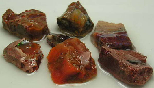 Fire Opal - 149.4ct - Hand Select Gem Rough - prettyrock.com