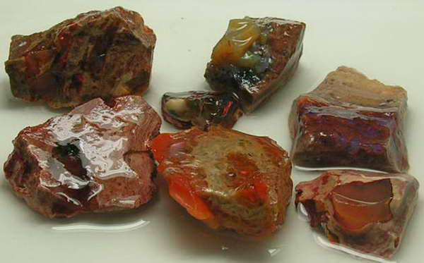 Fire Opal - 149.4ct - Hand Select Gem Rough - prettyrock.com