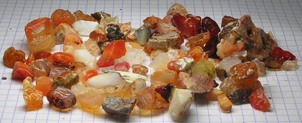 Fire Opal - 434ct - Hand Select Gem Rough - prettyrock.com