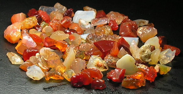 Fire Opal - 337.5ct - Hand Select Gem Rough - prettyrock.com