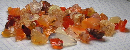Fire Opal - 272.5ct - Hand Select Gem Rough - prettyrock.com