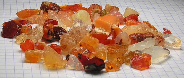 Fire Opal - 272.5ct - Hand Select Gem Rough - prettyrock.com