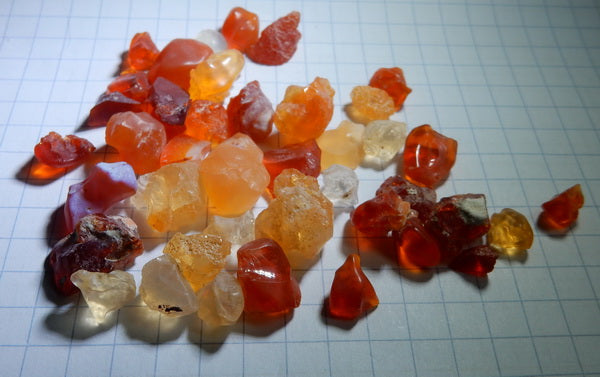 Fire Opal - 119ct - Hand Select Gem Rough - prettyrock.com