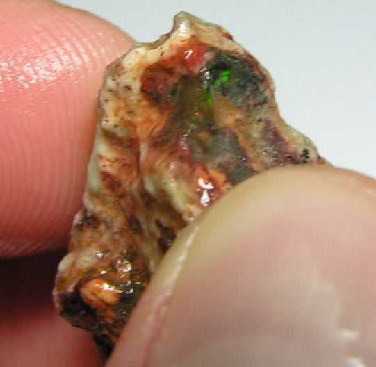 Fire Opal - 20.56ct - Hand Select Gem Rough - prettyrock.com