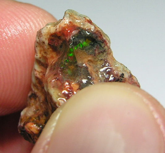 Fire Opal - 20.56ct - Hand Select Gem Rough - prettyrock.com