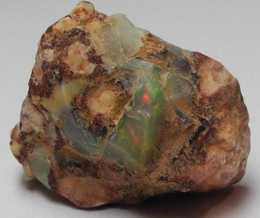 Fire Opal - 17.03ct - Hand Select Gem Rough - prettyrock.com