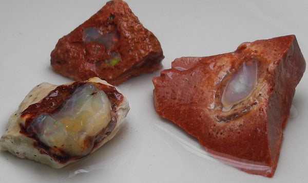 Fire Opal - 76ct - Hand Select Gem Rough - prettyrock.com