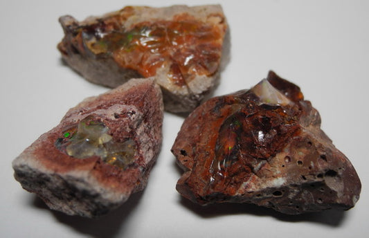 Fire Opal - 107.5ct - Hand Select Gem Rough - prettyrock.com