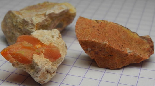 Fire Opal - 69ct - Hand Select Gem Rough - prettyrock.com