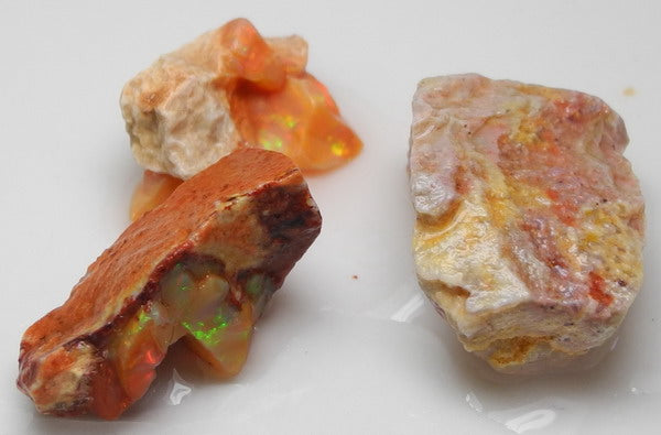 Fire Opal - 69ct - Hand Select Gem Rough - prettyrock.com
