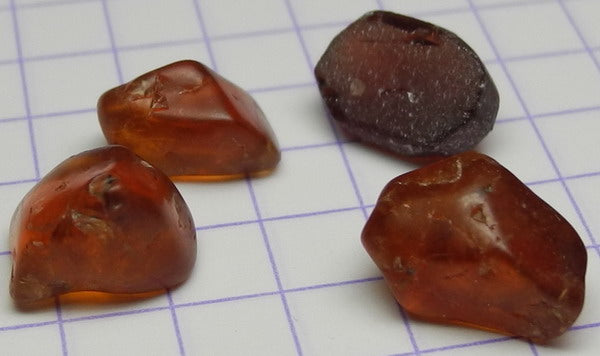 Flame Grossularite Garnet - 13.74ct - Hand Select Gem Rough - prettyrock.com