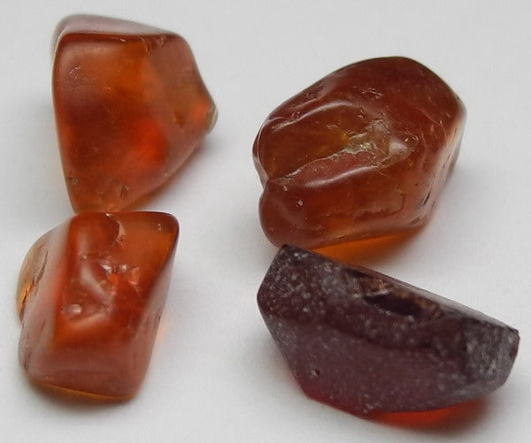 Flame Grossularite Garnet - 13.74ct - Hand Select Gem Rough - prettyrock.com