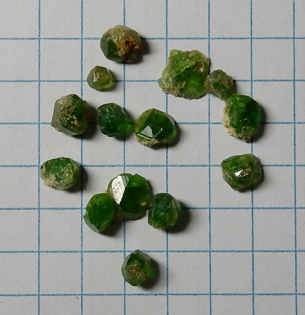 Green Garnet - 6.76ct - Hand Select Gem Rough - prettyrock.com