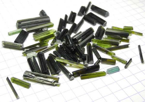 Green Tourmaline - 51.3ct - Hand Select Gem Rough - prettyrock.com