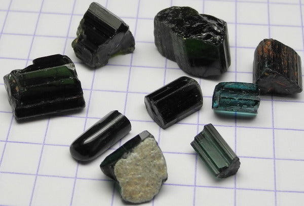 Green Tourmaline - 24.25ct - Hand Select Gem Rough - prettyrock.com