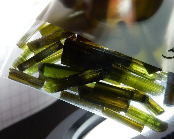 Green Tourmaline - 53.2ct - Hand Select Gem Rough - prettyrock.com