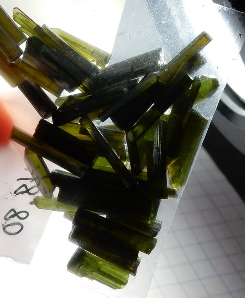 Green Tourmaline - 48.8ct - Hand Select Gem Rough - prettyrock.com