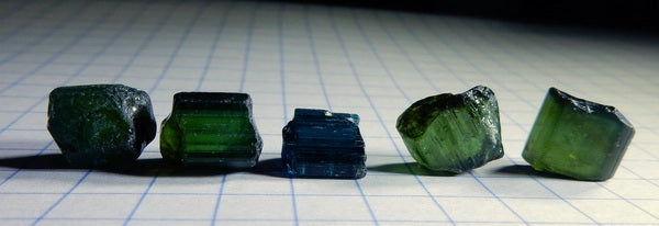 Green Tourmaline - 22.77ct - Hand Select Gem Rough - prettyrock.com