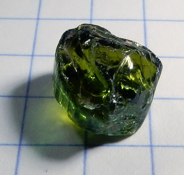 Green Tourmaline - 7.14ct - Hand Select Gem Rough - prettyrock.com