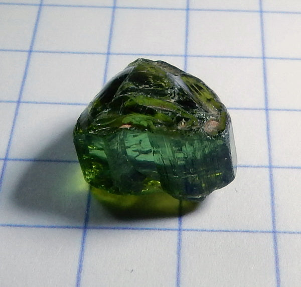 Green Tourmaline - 7.14ct - Hand Select Gem Rough - prettyrock.com