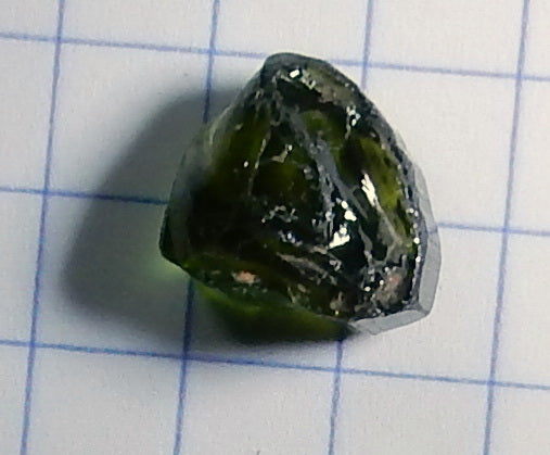 Green Tourmaline - 7.14ct - Hand Select Gem Rough - prettyrock.com