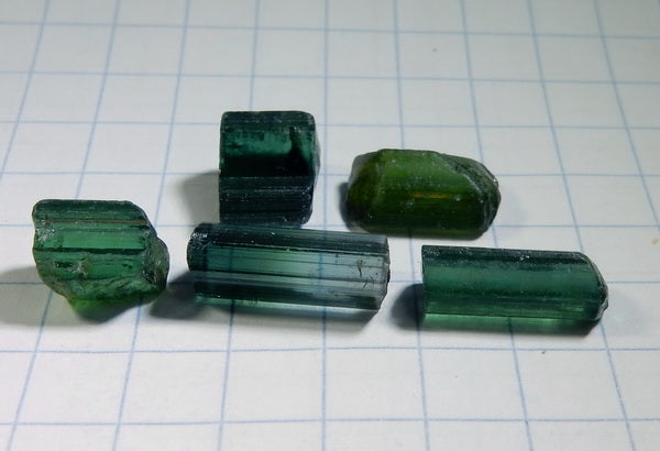 Green Tourmaline - 18.28ct - Hand Select Gem Rough - prettyrock.com