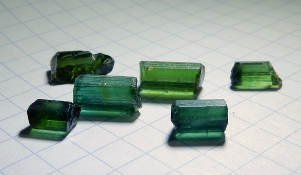 Green Tourmaline - 21.9ct - Hand Select Gem Rough - prettyrock.com