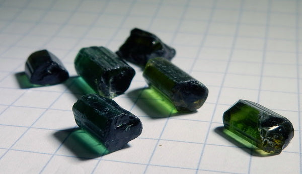 Green Tourmaline - 21.9ct - Hand Select Gem Rough - prettyrock.com