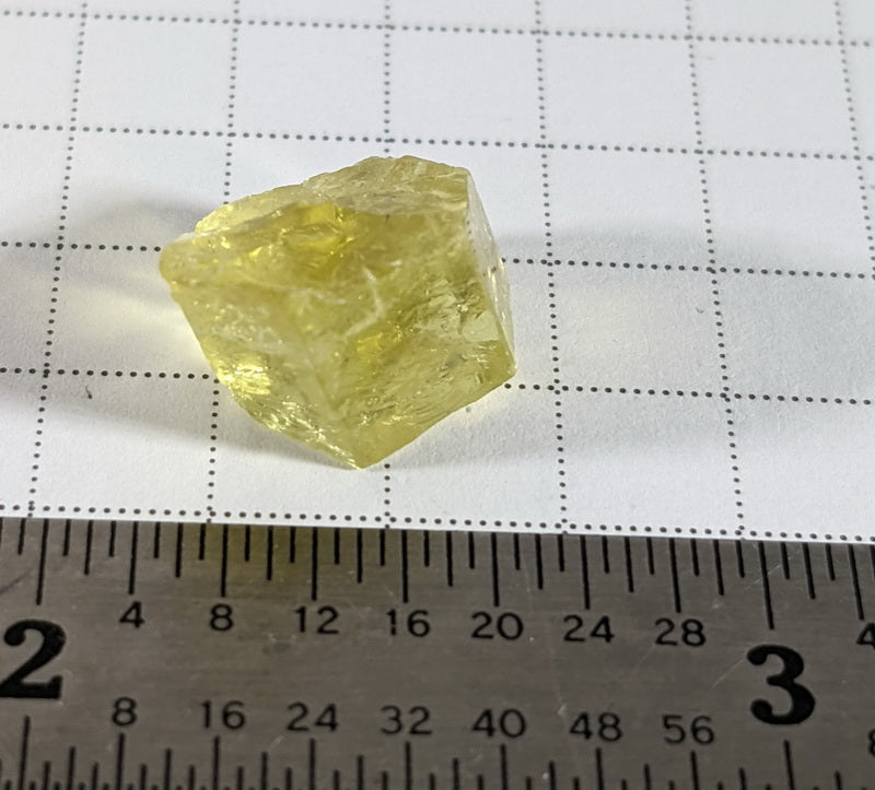 Heliodor Beryl - 8.4ct - Hand Select Gem Rough - prettyrock.com