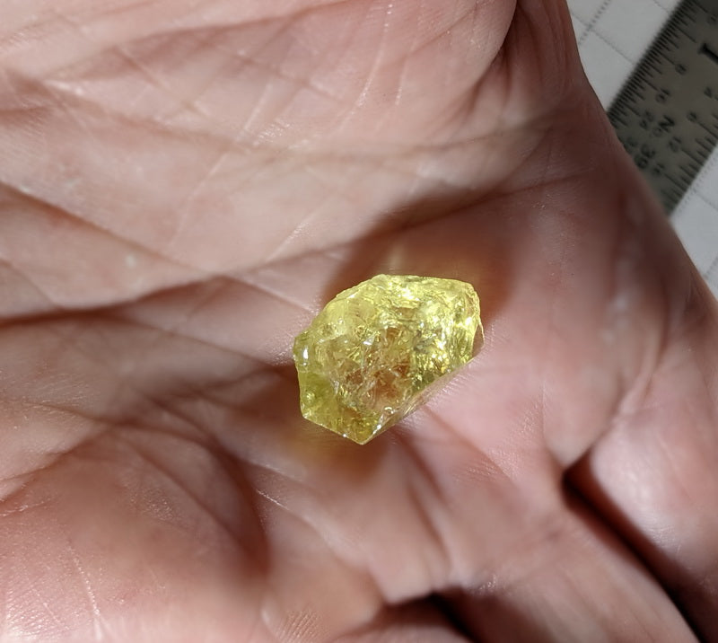 Heliodor Beryl - 8.4ct - Hand Select Gem Rough - prettyrock.com