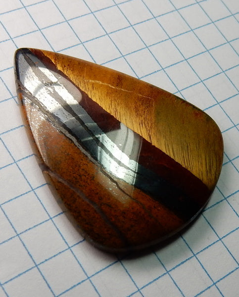 Hematite Jasper Cabochon - prettyrock.com