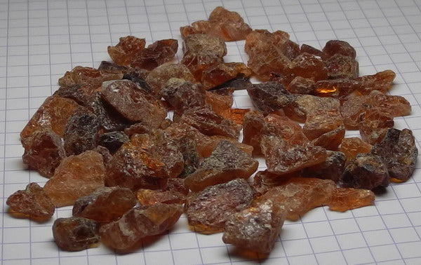 Hessonite Garnet - 263.5ct - Hand Select Gem Rough - prettyrock.com