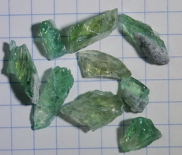 Hiddenite - 39.94 ct - Hand Select Gem Rough - prettyrock.com