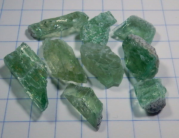 Hiddenite - 43.26 ct - Hand Select Gem Rough - prettyrock.com