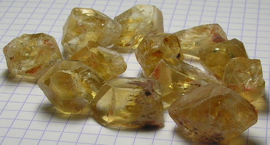 Honey Citrine Quartz - 266.5ct - Hand Select Gem Rough - prettyrock.com