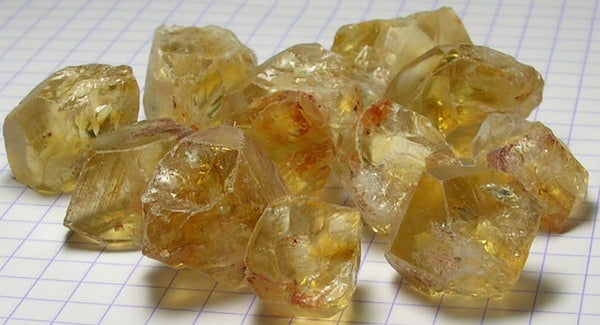 Honey Citrine Quartz - 266.5ct - Hand Select Gem Rough - prettyrock.com