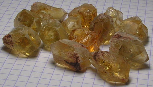 Honey Citrine Quartz - 271.5ct - Hand Select Gem Rough - prettyrock.com