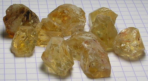 Honey Citrine Quartz - 164.5ct - Hand Select Gem Rough - prettyrock.com