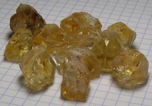 Honey Citrine Quartz - 164.5ct - Hand Select Gem Rough - prettyrock.com
