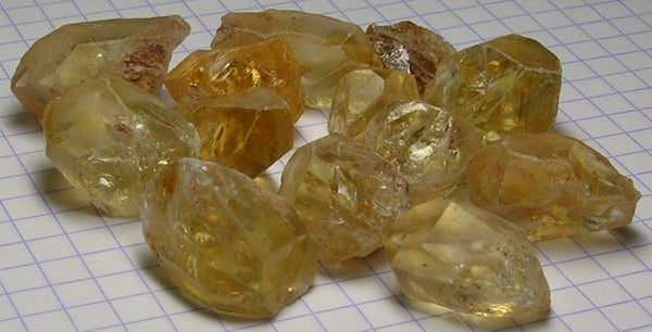 Honey Citrine Quartz - 239.5ct - Hand Select Gem Rough - prettyrock.com