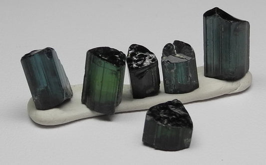 Indicolite Tourmaline - 9.74ct - Hand Select Gem Rough - prettyrock.com