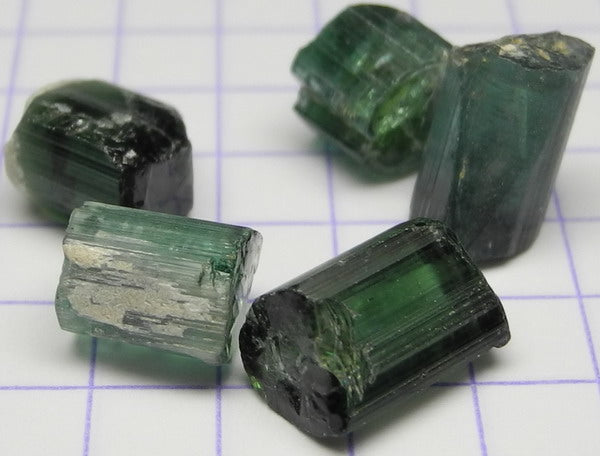 Indicolite Tourmaline - 14.16ct - Hand Select Gem Rough - prettyrock.com