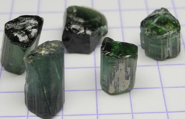 Indicolite Tourmaline - 14.16ct - Hand Select Gem Rough - prettyrock.com