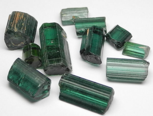 Indicolite Tourmaline - 28.4ct - Hand Select Gem Rough - prettyrock.com