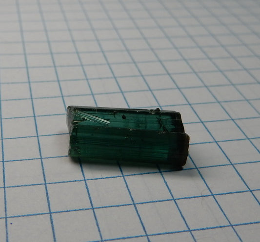 Indicolite Tourmaline - 7.68ct - Hand Select Gem Rough - prettyrock.com